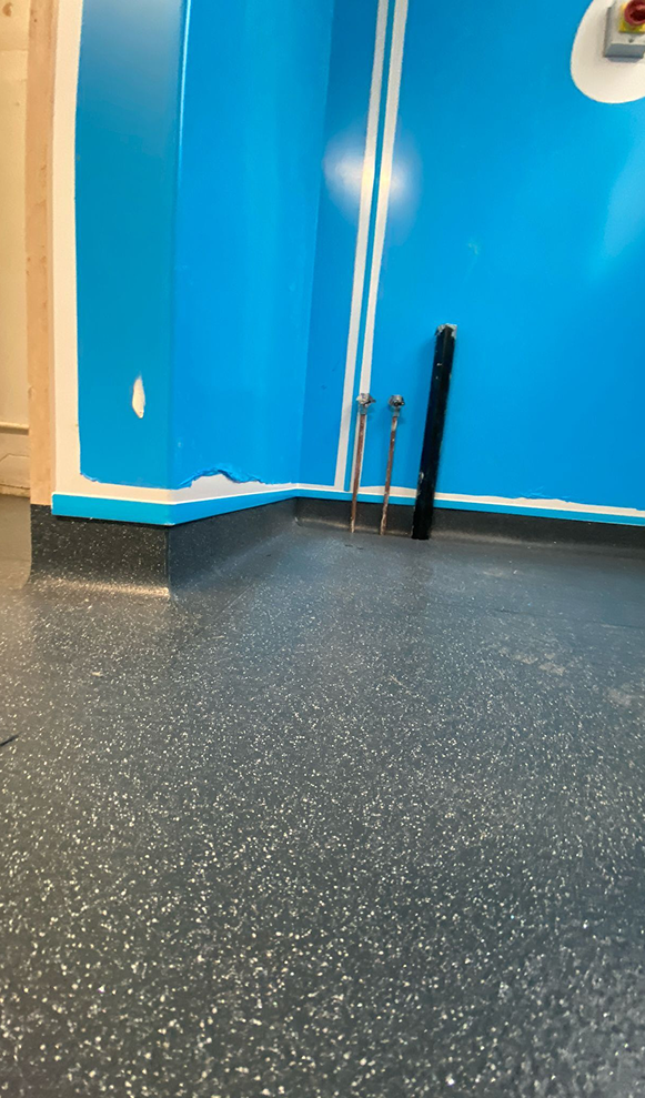 Flooring for commercial kitchens